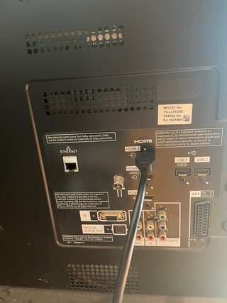 Televisor Panasonic TX-L37E30E 37 Negro