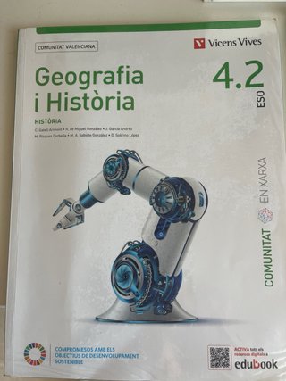 Geografia i Història, 4 ESO, Comunitat Valencia...