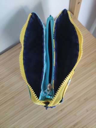 Estuche Stitch 3 cremalleras