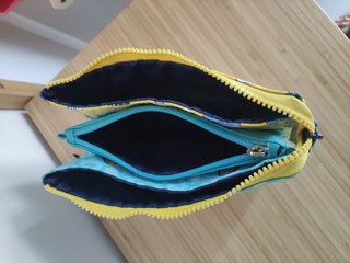 Estuche Stitch 3 cremalleras