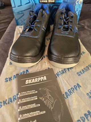 Zapatos Seguridad Skarppa Blue Nuevos