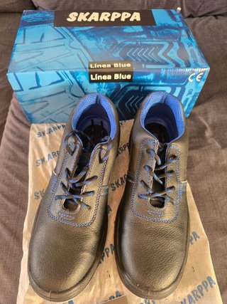 Zapatos Seguridad Skarppa Blue Nuevos