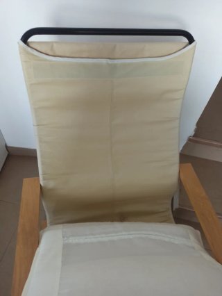 Sillón IKEA POÄNG Madera y Tela