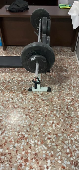 Banco musculación Physionics con soporte