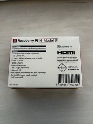 Raspberry Pi 4 Model B 1GB RAM