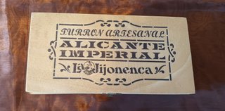 Scatola legno Turrón Alicante '90