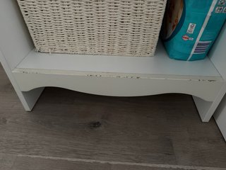 Cambiador y Librería Infantil Blanco
