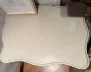 Mesita Noche Estilo Francés Blanco Roto