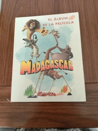 El álbum de la película Madagascar , buen estado