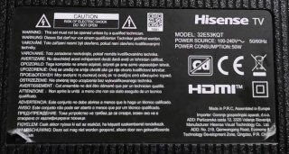 Placa Base Hisense 32E53KQT