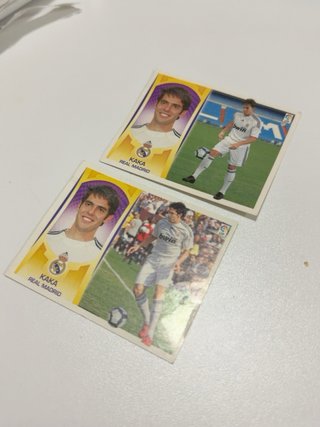 2 Cromos Kaká Real Madrid Liga Este 2009/10 Panini