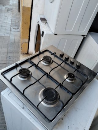 Encimera de gas 4 fuegos
