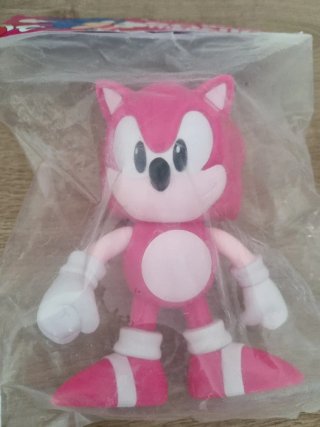 Sonic Sofubi SEGA Store Tokyo Neon Pink