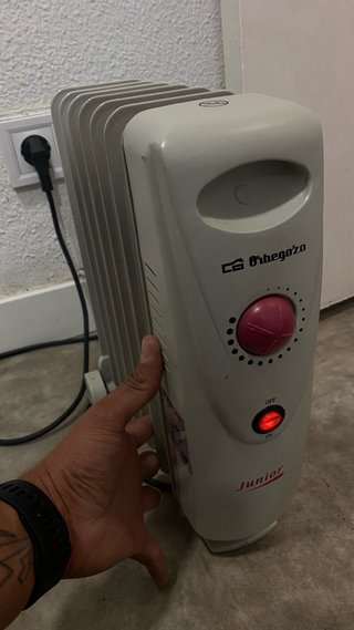 Calefactor radiador Orbegozo Junior RO1010C 1000W