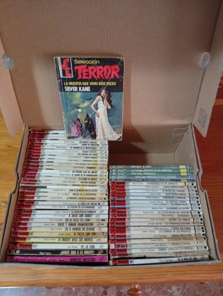 Bolsilibros colección Selección Terror.