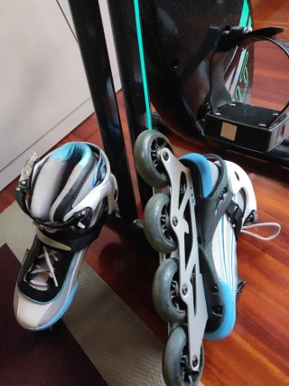 Patines linea boomerang N° 40/ 41 Hazme  una ofert