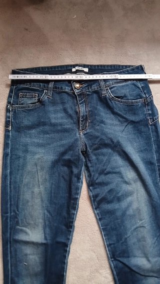 Liu Jo Jeans Skinny con Zip Caviglie Blu Taglia 33