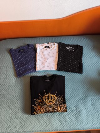 Lote 3 Camisetas y 1 Jersey de chico