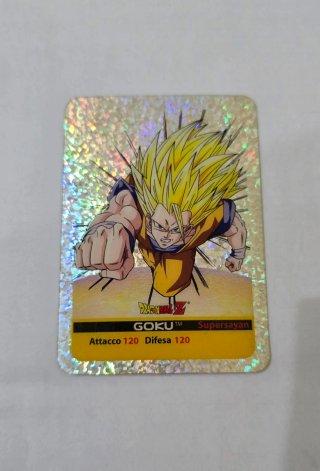 Carta Lamincards Dragon Ball Z Goku Supersayan P7