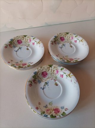Platos de porcelana fina elegantes