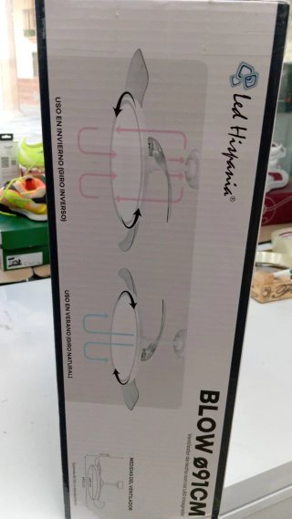Ventilador de Techo Led Hispania BLOW