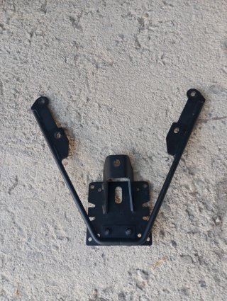 Soporte Baúl Zontes 350E Negro