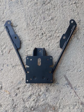 Soporte Baúl Zontes 350E Negro