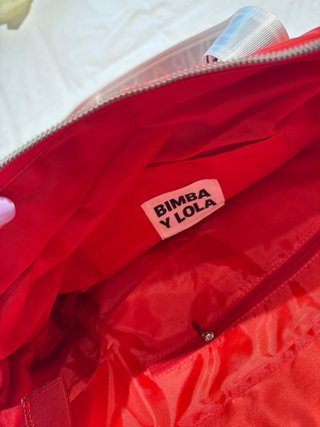 Bolsa Tote Roja BIMBA Y LOLA