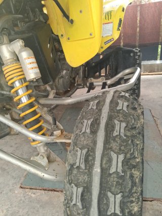 Quad Suzuki LTZ 400 Amarillo