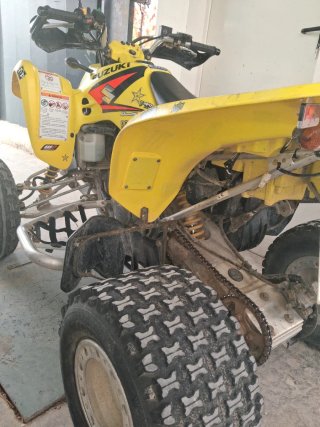Quad Suzuki LTZ 400 Amarillo