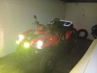 Quad Aeon Rojo y Negro