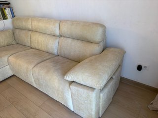 Sofá chaise longue eléctrico reclinable