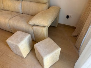 Sofá chaise longue eléctrico reclinable