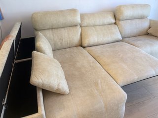 Sofá chaise longue eléctrico reclinable
