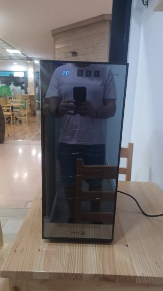 Vinoteca de cristal para 12 botellas