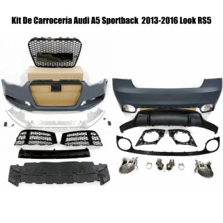 Kit completo tipo RS5 para Audi A5 Sportback 2012-