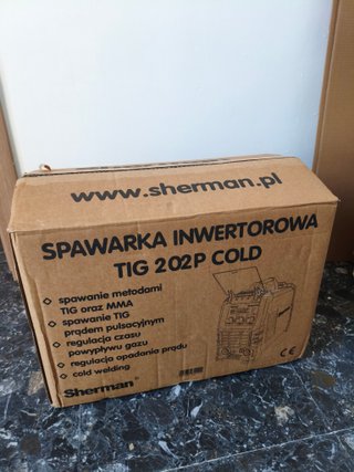 ¡A estrenar! Maquina de soldar Sherman TIG 202P