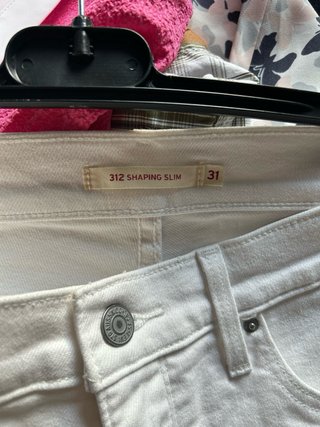 Pantalón Levi's Blanco Talla 30