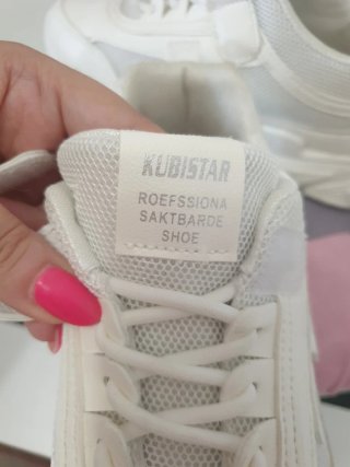 Zapatillas blancas Kubistar plataforma