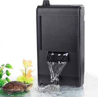 Hygger Filtro Acuario Tortugas de Agua,680L/H 8W Filtro Interno Acuario,Ajustable Fish Tank Filter,T