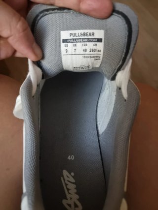 Zapatillas Pull&Bear Retro Urbanas Beige/Blancas