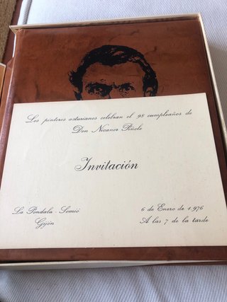 Libro en piel NicanorPiñole