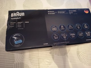 Plancha Braun TexStyle 9 Negra