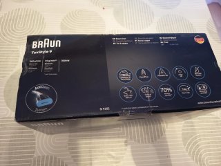 Plancha Braun TexStyle 9 Negra