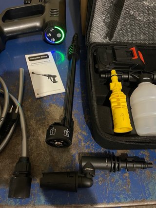 Pistola agua a presión portátil nueva