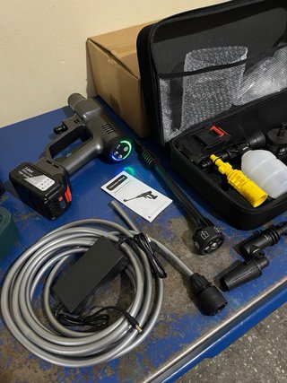 Pistola agua a presión portátil nueva