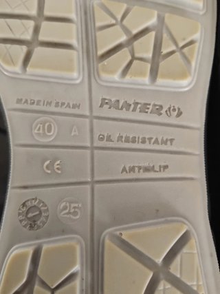 Zapatos de Seguridad Panter Negros