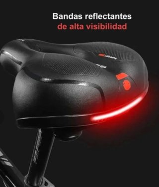 Sillín Bici Negro Support Zone