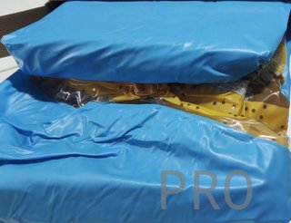 Piscina hinchable infantil transparente