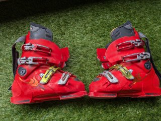Botas de esquí salomon rojas 295mm